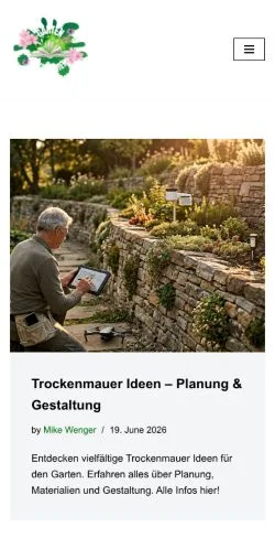 Podgląd witryny Gartenakademien, medium z kraju Niemcy do artykułów sponsorowanych