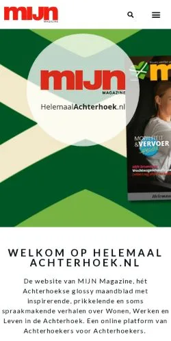 Anteprima del sito Helemaal Achterhoek, media di Paesi Bassi per articoli sponsorizzati
