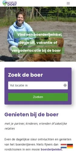 Anteprima del sito Zoek De Boer, media di Paesi Bassi per articoli sponsorizzati