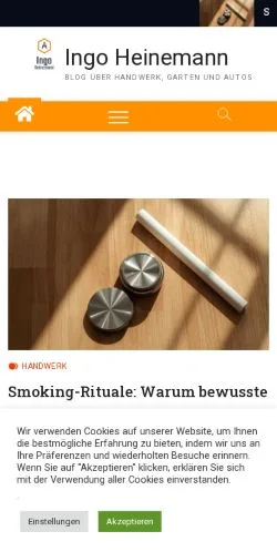 Podgląd witryny Ingo Heinemann, medium z kraju Niemcy do artykułów sponsorowanych