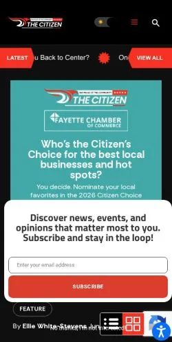 Vorschau der Website The Citizen, Medium aus Vereinigte Staaten für gesponserte Artikel