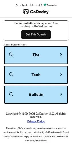 Aperçu du site The Tech Bulletin, média de États-Unis pour articles sponsorisés