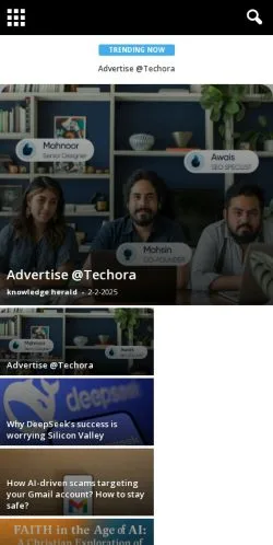 Forhåndsvisning af Techora, medie fra USA til sponsorerede artikler