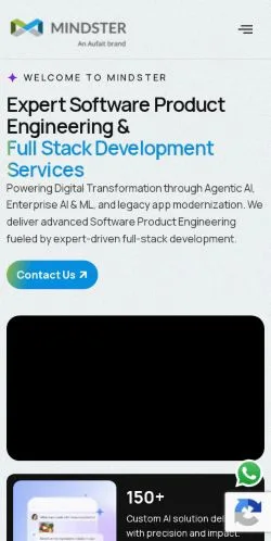 Sponsorlu makaleler için Amerika Birleşik Devletleri medyası Mindster sitesinin önizlemesi