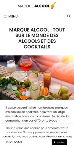 Forhåndsvisning af Cocktail, medie fra Frankrig til sponsorerede artikler