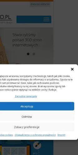 Voorbeeld van de site Clivio, medium uit Polen voor gesponsorde artikelen
