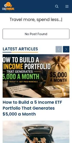 Anteprima del sito The Frugal Expat, media di Stati Uniti per articoli sponsorizzati