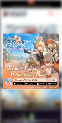 Anteprima del sito Esportsku, media di Indonesia per articoli sponsorizzati