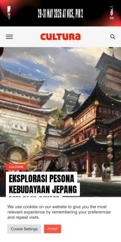 Anteprima del sito Cultura, media di Stati Uniti per articoli sponsorizzati