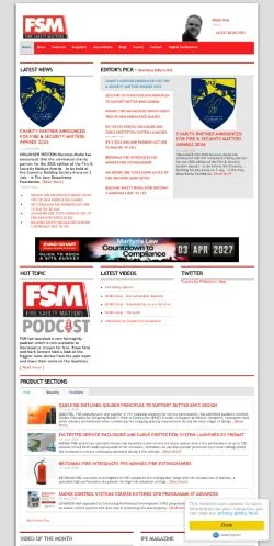 Sponsorlu makaleler için Amerika Birleşik Devletleri medyası FSMatters sitesinin önizlemesi