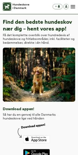 Podgląd witryny Hundeskove Danmark, medium z kraju Dania do artykułów sponsorowanych