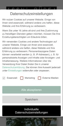 Podgląd witryny Issn' Rüde!, medium z kraju Niemcy do artykułów sponsorowanych
