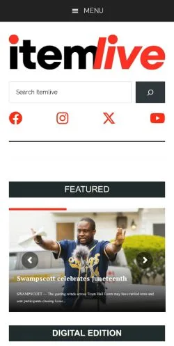 Preview of the Itemlive website, a media outlet in United States for sponsored articles