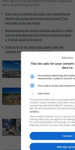 Anteprima del sito Portal 6, media di Brasile per articoli sponsorizzati
