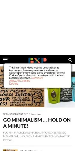 Anteprima del sito BXP Magazine, media di Stati Uniti per articoli sponsorizzati