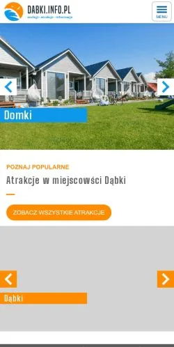 Anteprima del sito Dąbki, media di Polonia per articoli sponsorizzati