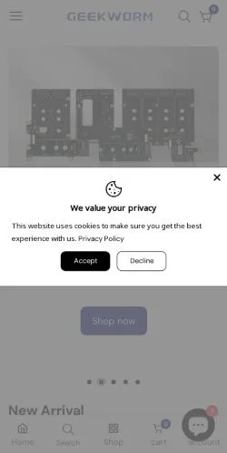 Vorschau der Website Geekworm, Medium aus Vereinigte Staaten für gesponserte Artikel