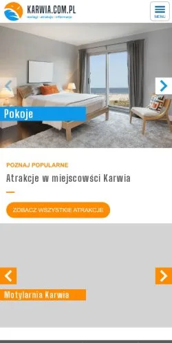 Anteprima del sito Karwia, media di Polonia per articoli sponsorizzati
