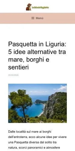 Vista previa del sitio La Scimmia Viaggiatrice, medio de Italia para artículos patrocinados