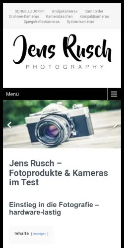 Anteprima del sito Jens Rusch, media di Germania per articoli sponsorizzati