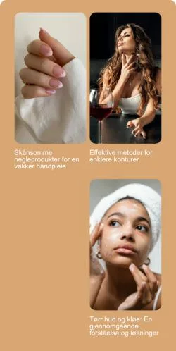 Anteprima del sito Beauty Guide, media di Norvegia per articoli sponsorizzati