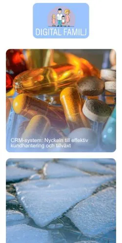 Anteprima del sito Digital Familj, media di Svezia per articoli sponsorizzati