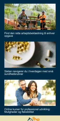 Podgląd witryny Familie Portal, medium z kraju Dania do artykułów sponsorowanych