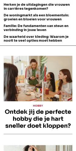 Podgląd witryny hetmeisje.be, medium z kraju Belgia do artykułów sponsorowanych