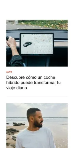 Forhåndsvisning av nettstedet hombremundo.com, medium fra Colombia for sponsede artikler