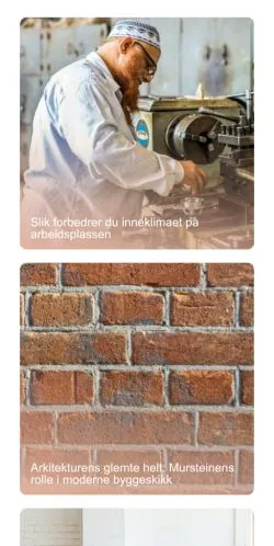 Anteprima del sito Industri Bladet, media di Norvegia per articoli sponsorizzati