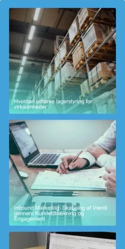Forhåndsvisning av nettstedet IT Fif, medium fra Danmark for sponsede artikler