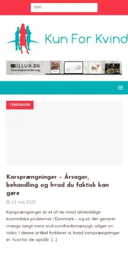 Forhåndsvisning af Kun For Kvinder, medie fra Danmark til sponsorerede artikler