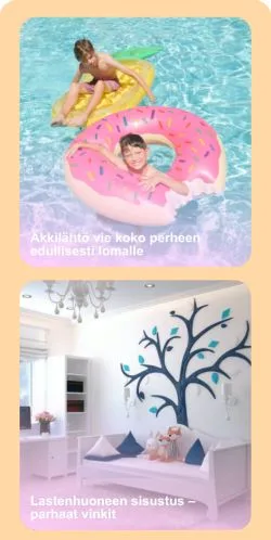 Podgląd witryny Minun Vauva, medium z kraju Finlandia do artykułów sponsorowanych