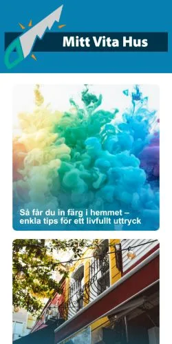 Anteprima del sito Mitt Vita Hus, media di Svezia per articoli sponsorizzati