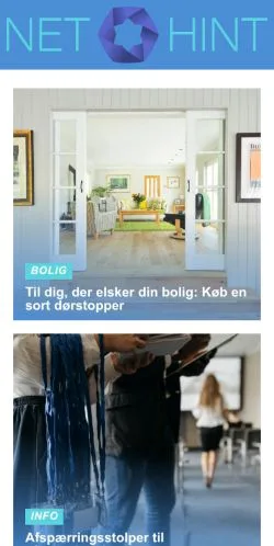 Forhåndsvisning af Net Hint, medie fra Danmark til sponsorerede artikler