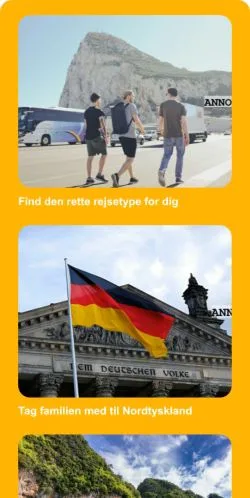 Anteprima del sito Rejse Bladet, media di Danimarca per articoli sponsorizzati