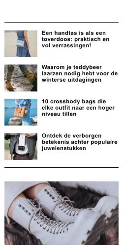 Anteprima del sito stijlgids.be, media di Belgio per articoli sponsorizzati
