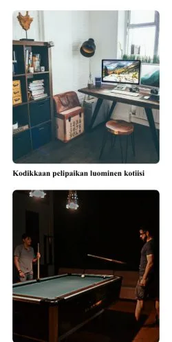 Förhandsvisning av webbplatsen Techvelho, medium i Finland för sponsrade artiklar