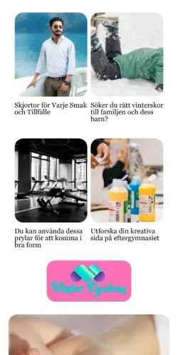 Podgląd witryny Vinter Lyckan, medium z kraju Szwecja do artykułów sponsorowanych