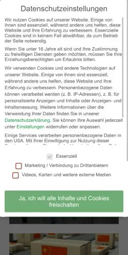 Anteprima del sito Wirtschaftsnavigator, media di Germania per articoli sponsorizzati