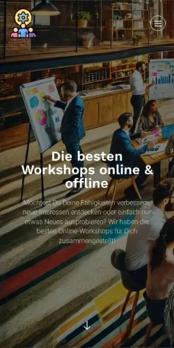 Vista previa del sitio Workshop Archiv, medio de Alemania para artículos patrocinados
