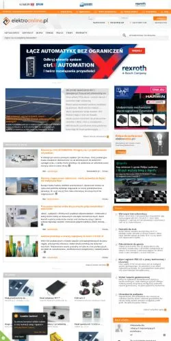 Anteprima del sito ElektroOnline, media di Polonia per articoli sponsorizzati
