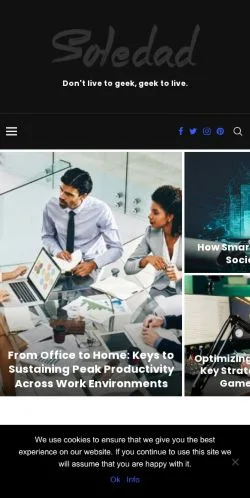 Anteprima del sito All Geek To Me, media di Stati Uniti per articoli sponsorizzati