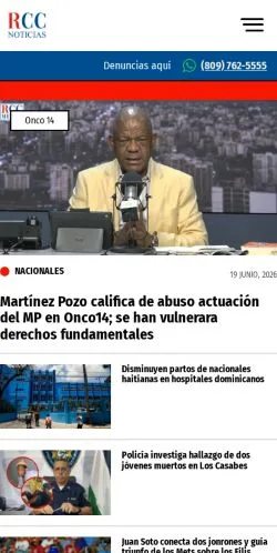 Anteprima del sito RCC Noticias, media di Spagna per articoli sponsorizzati