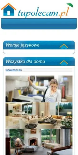 Anteprima del sito TuPolecam, media di Polonia per articoli sponsorizzati