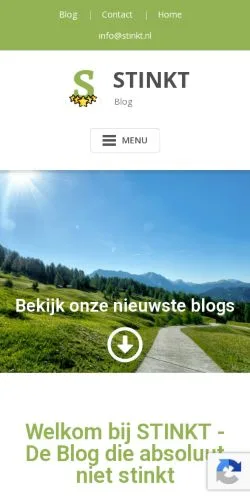 Anteprima del sito Stinkt, media di Paesi Bassi per articoli sponsorizzati