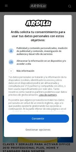 Forhåndsvisning af Ardilu, medie fra Spanien til sponsorerede artikler