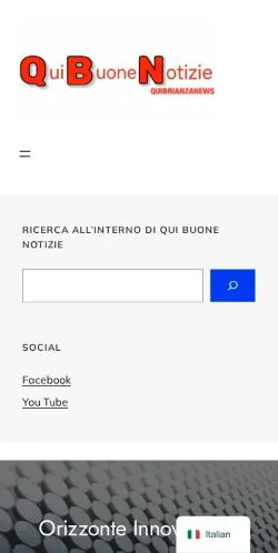 Anteprima del sito Qui Brianza News, media di Italia per articoli sponsorizzati
