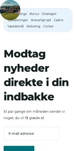 Anteprima del sito bettingbonuskode.dk, media di Danimarca per articoli sponsorizzati