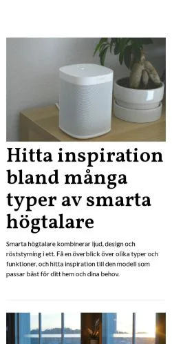 스폰서 기사용 스웨덴 매체 fritidnu.se 사이트 미리보기